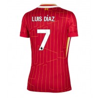 Camisa de time de futebol Liverpool Luis Diaz #7 Replicas 1º Equipamento Feminina 2024-25 Manga Curta